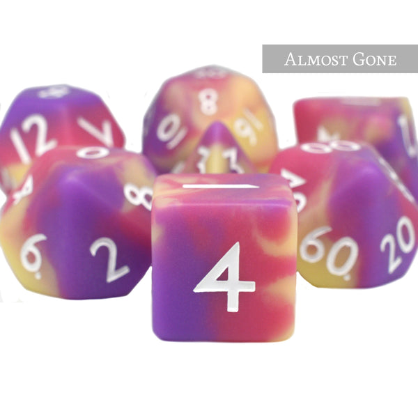 Rainbow Ice Cream - Set of 7 dice