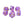 Load image into Gallery viewer, Faux Stone - Amethyst Warrior - 7pc RPG Dice Set
