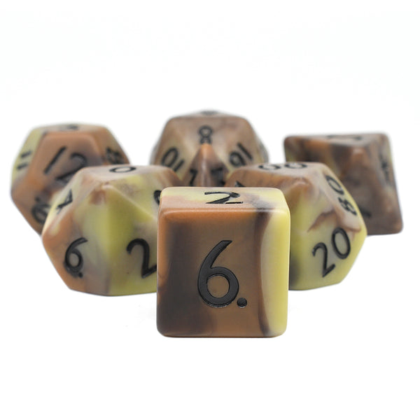 Camo Matte Dice Set - Desert