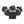 Load image into Gallery viewer, The Hollowing - Black Ink - Crypt Collection - Matte Dice Set