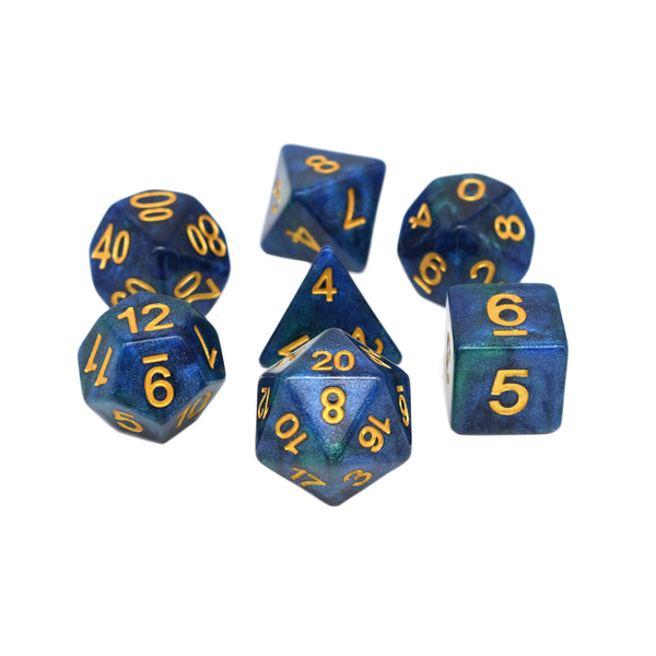 Olympian Glades - 7pc RPG Dice Set