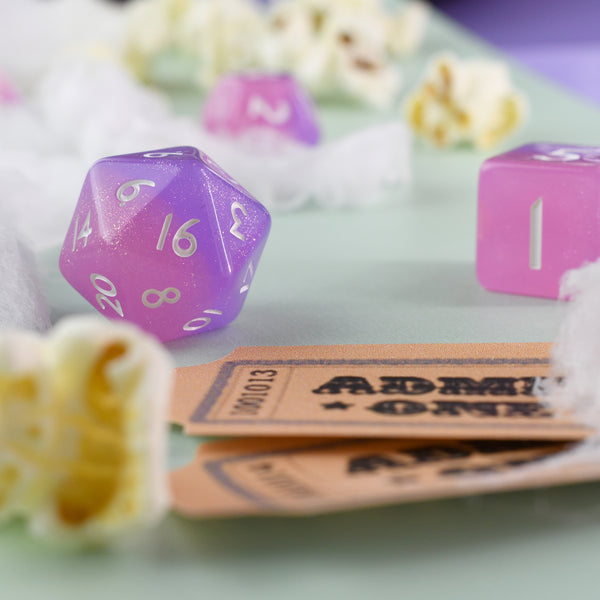 Cotton Candy - Set of 7 dice