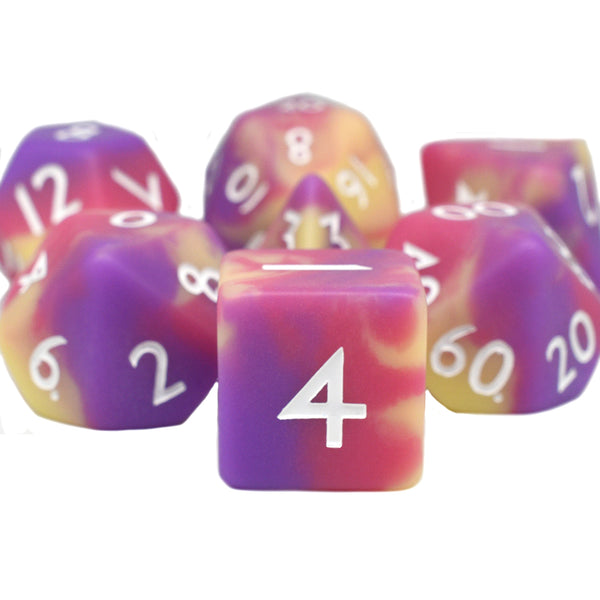 Rainbow Ice Cream - Set of 7 dice
