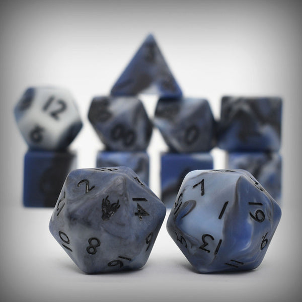 Camo Matte Dice Set - Sea