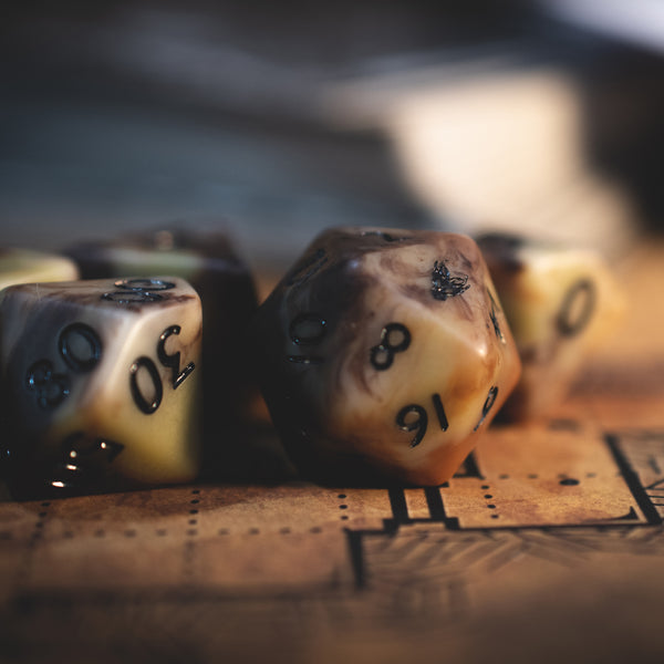 Camo Matte Dice Set - Desert