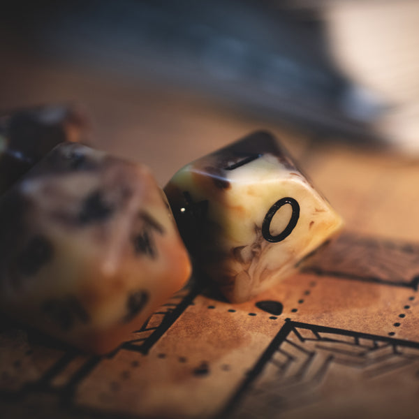 Camo Matte Dice Set - Desert