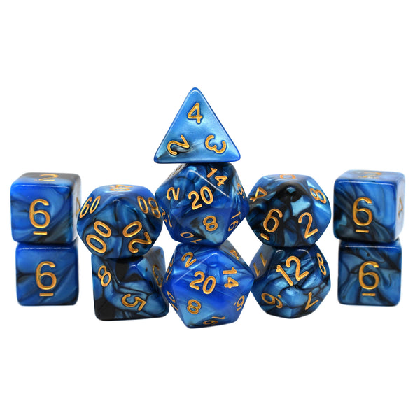 11 Piece RPG Dice Set - Killer Kraken