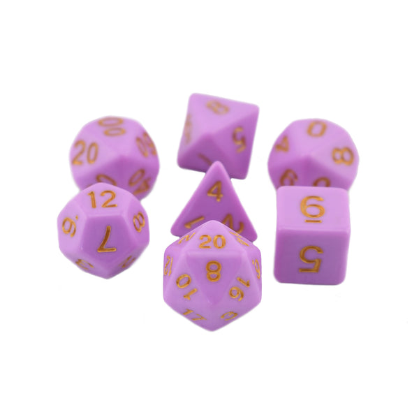 Candy - Blackberry - 7pc RPG Dice Set