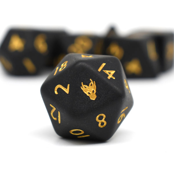 The Hollowing - Gold Ink - Matte Black