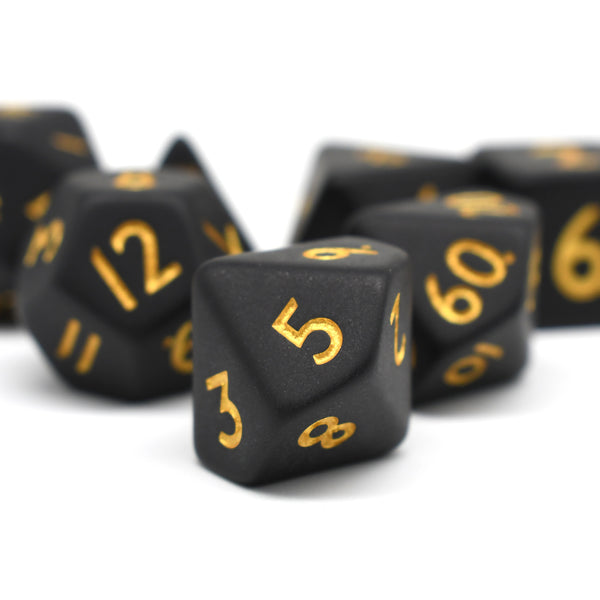 The Hollowing - Gold Ink - Matte Black