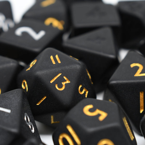 The Hollowing - Gold Ink - Matte Black
