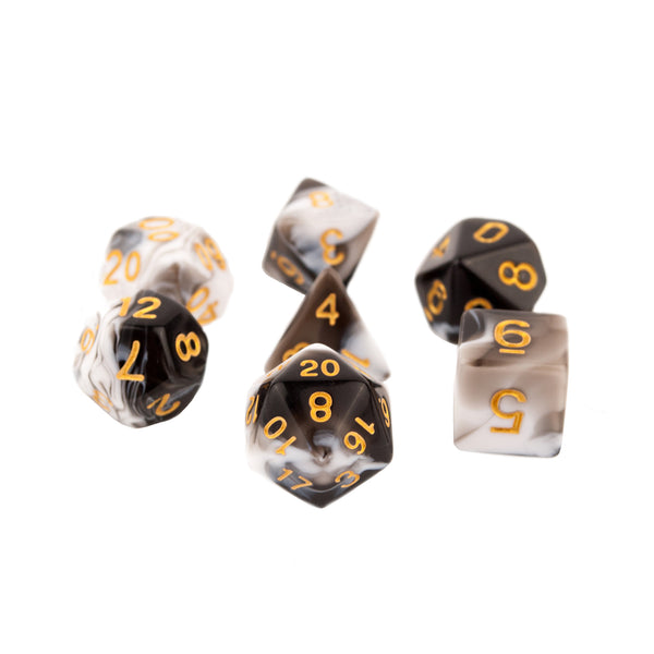 Dwarven Thrower - 7pc RPG Dice Set