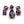 Load image into Gallery viewer, Bronze Mermaid - Metal 7pc RPG Dice Set