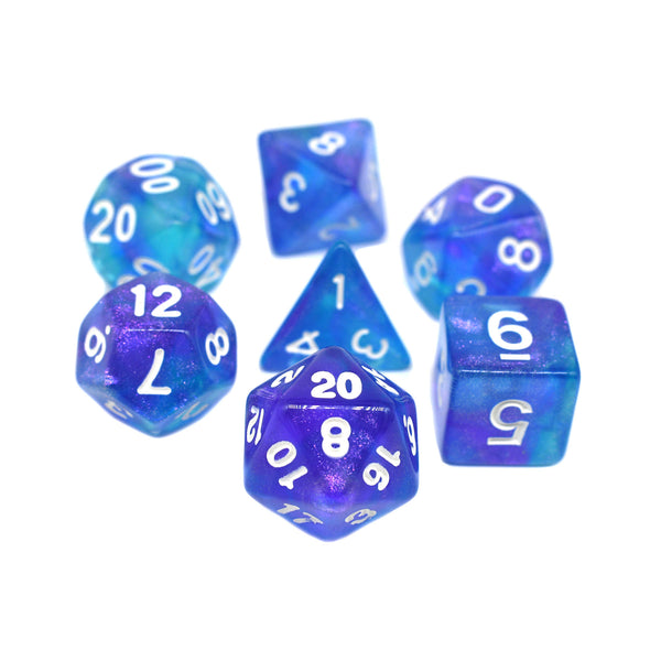 Mermaid Waters - 7pc RPG Dice Set