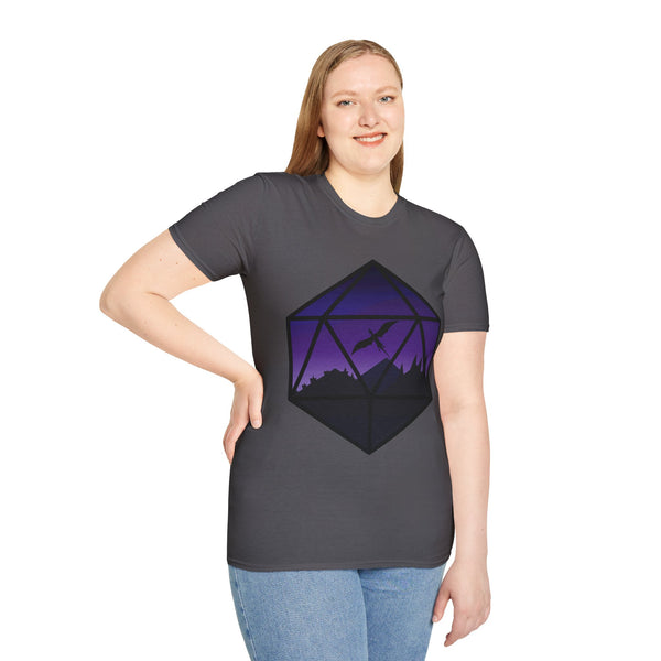 Unisex Shirt - Dragon Empire - Purple