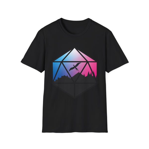 Unisex Shirt - Dragon Empire - Transgender Flag