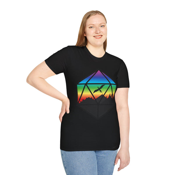 Unisex Shirt - Dragon Empire - Rainbow