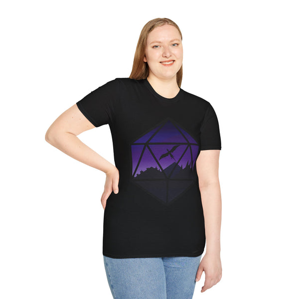 Unisex Shirt - Dragon Empire - Purple