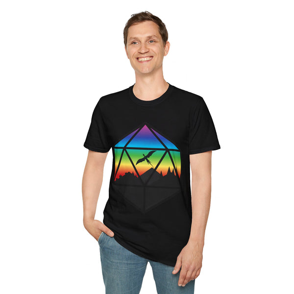 Unisex Shirt - Dragon Empire - Rainbow