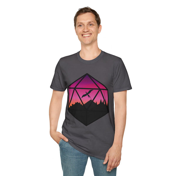 Unisex Shirt - Dragon Empire - Pink