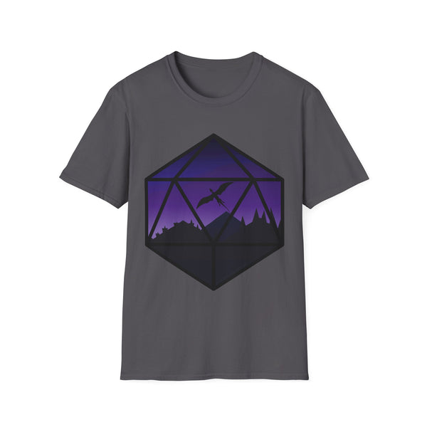 Unisex Shirt - Dragon Empire - Purple