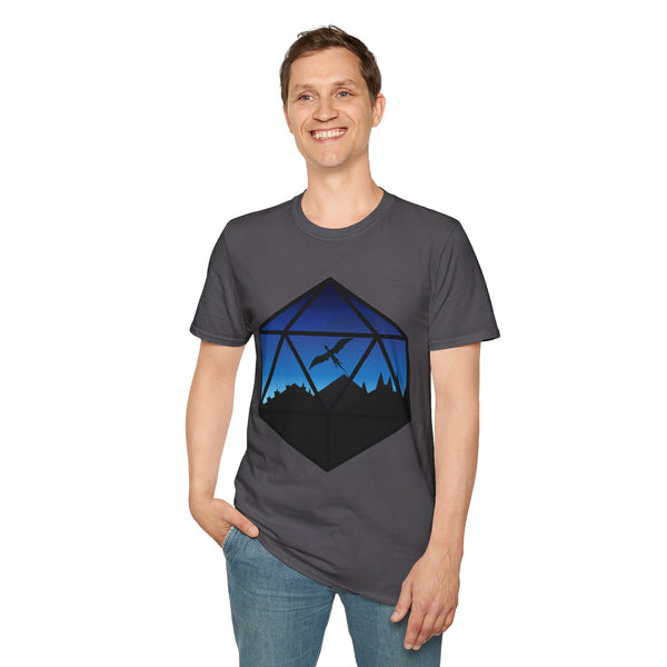 Unisex Shirt - Dragon Empire - Blue