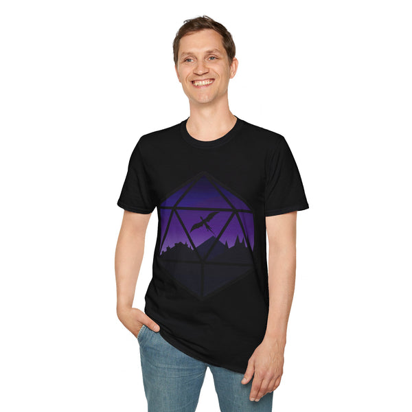 Unisex Shirt - Dragon Empire - Purple