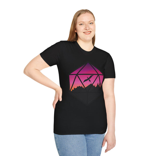 Unisex Shirt - Dragon Empire - Pink