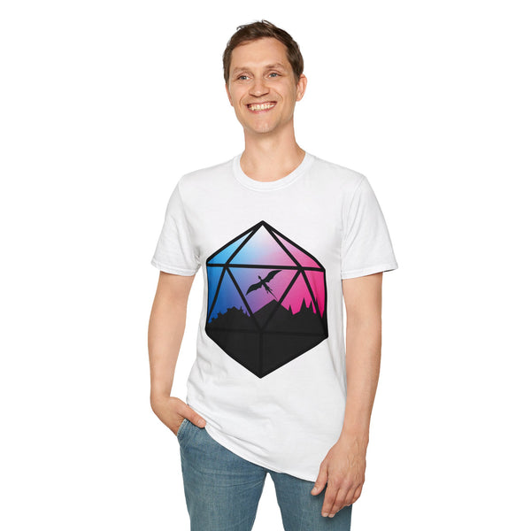 Unisex Shirt - Dragon Empire - Transgender Flag