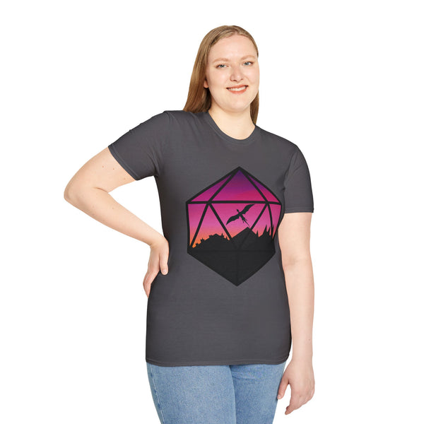 Unisex Shirt - Dragon Empire - Pink