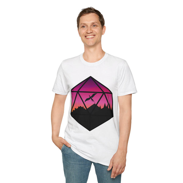 Unisex Shirt - Dragon Empire - Pink