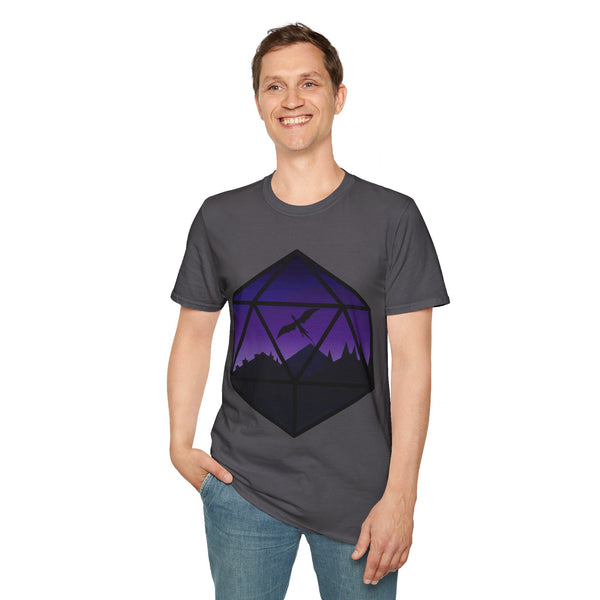 Unisex Shirt - Dragon Empire - Purple