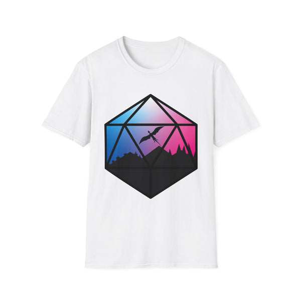 Unisex Shirt - Dragon Empire - Transgender Flag