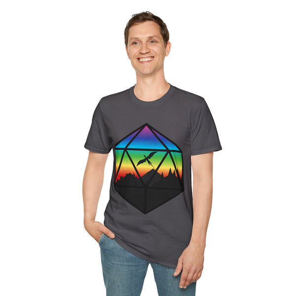 Unisex Shirt - Dragon Empire - Rainbow