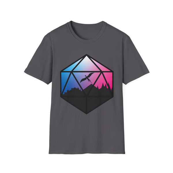 Unisex Shirt - Dragon Empire - Transgender Flag