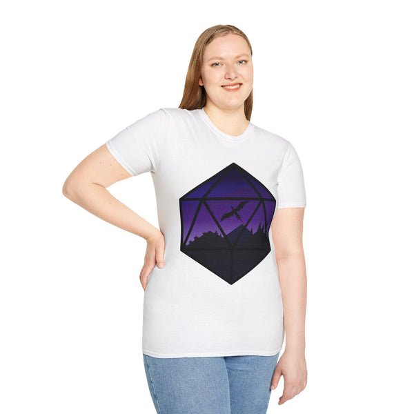 Unisex Shirt - Dragon Empire - Purple