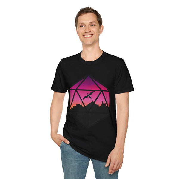 Unisex Shirt - Dragon Empire - Pink