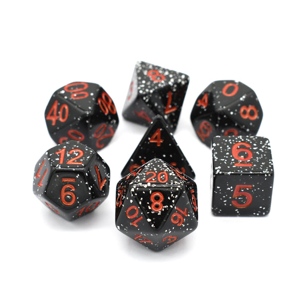 Black Hole - 7pc RPG Dice Set