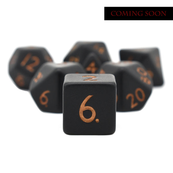 The Hollowing - Copper Ink - Crypt Collection - Matte Dice Set