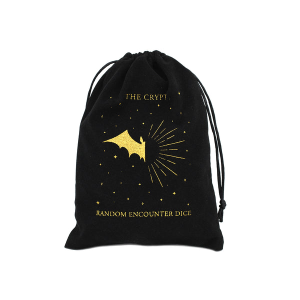 Crypt Dice Bag - Black