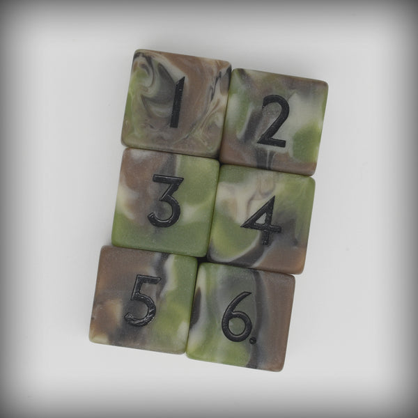 Camo Matte D6 Set