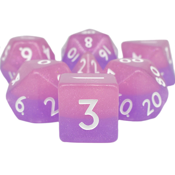 Cotton Candy - Set of 7 dice