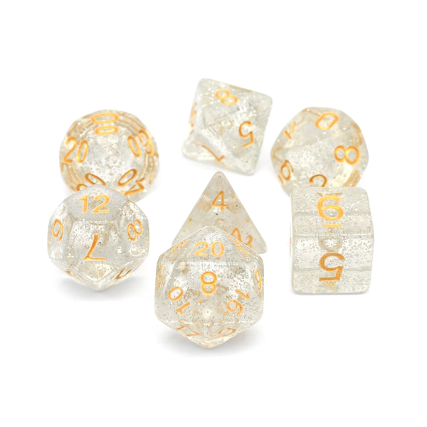 Snow Globe - 7pc RPG Dice Set