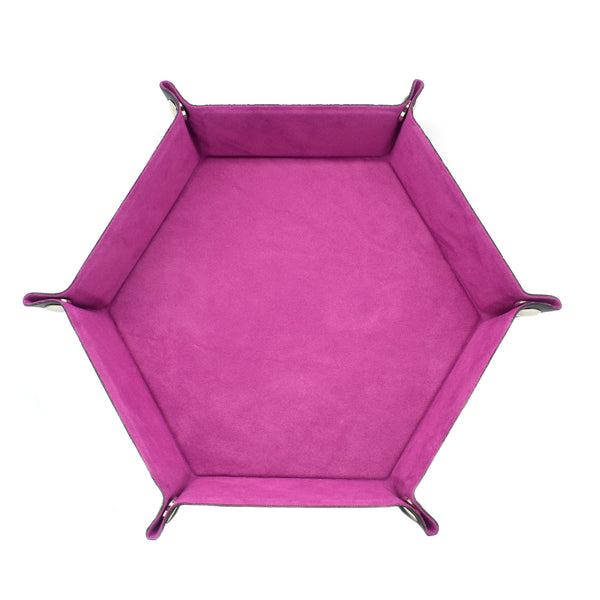 Hexagon Dice Tray - Pink