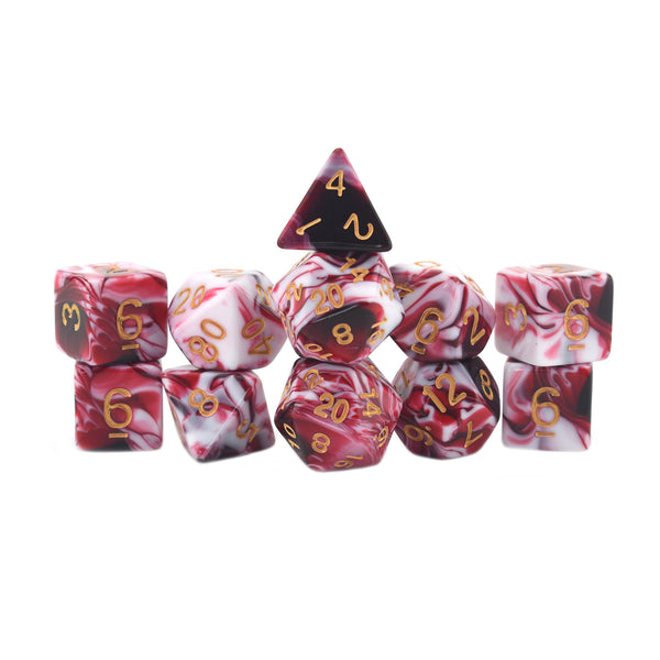 11 Piece RPG Dice Set - Charlatans Flaw