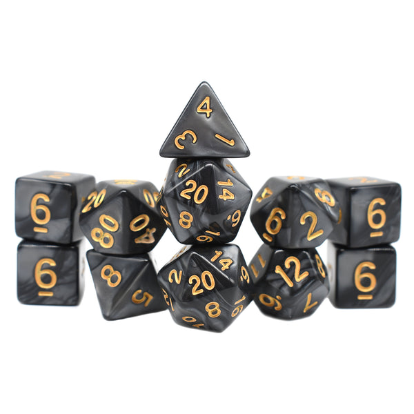 11 Piece RPG Dice Set - Duergar's Hammer