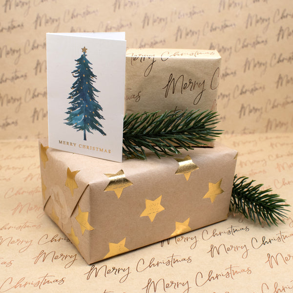 Christmas - Gift Wrap & Card