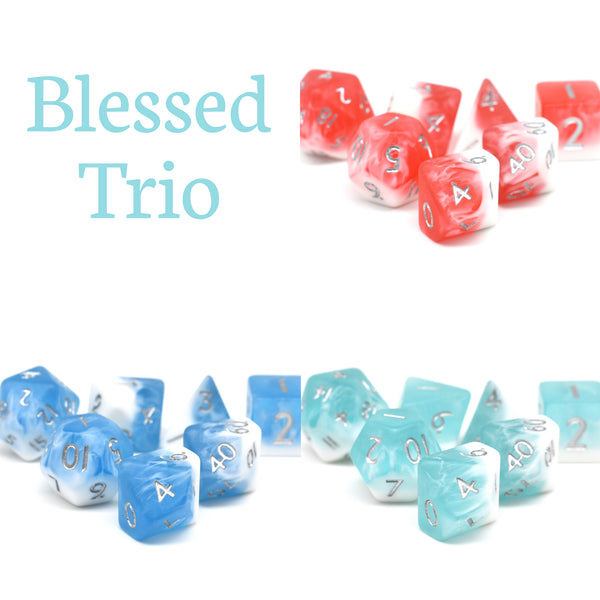 Blessed Trio - Matte Dice - 3 sets