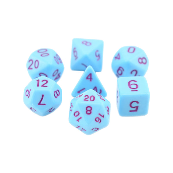 Candy - Blueberry - 7pc RPG Dice Set
