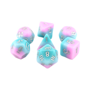 Faerie Fire - 7pc RPG Dice Set